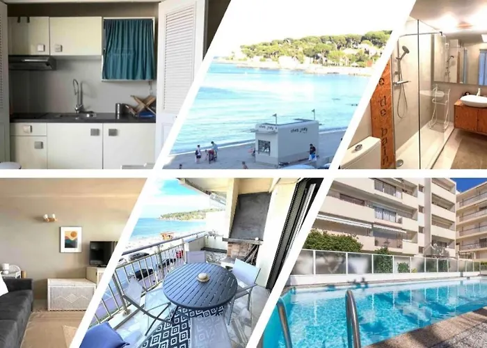 Cap D'antibes Et Terrasse Face A La